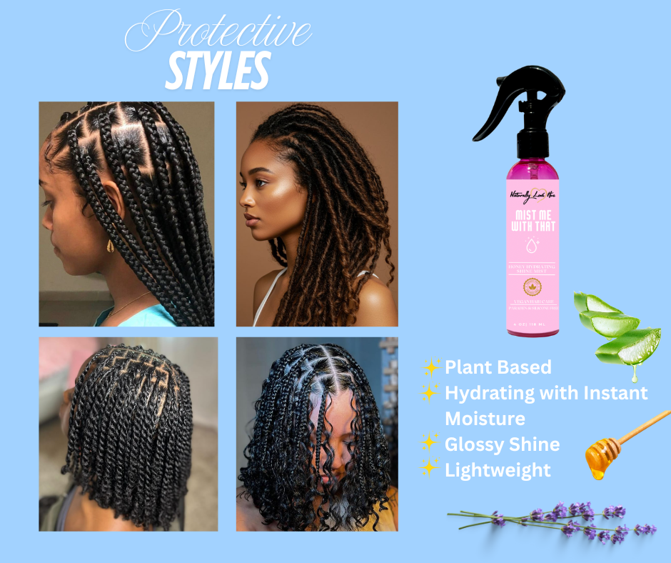 Mist Me With That- Honey Hydrating Shine Mist