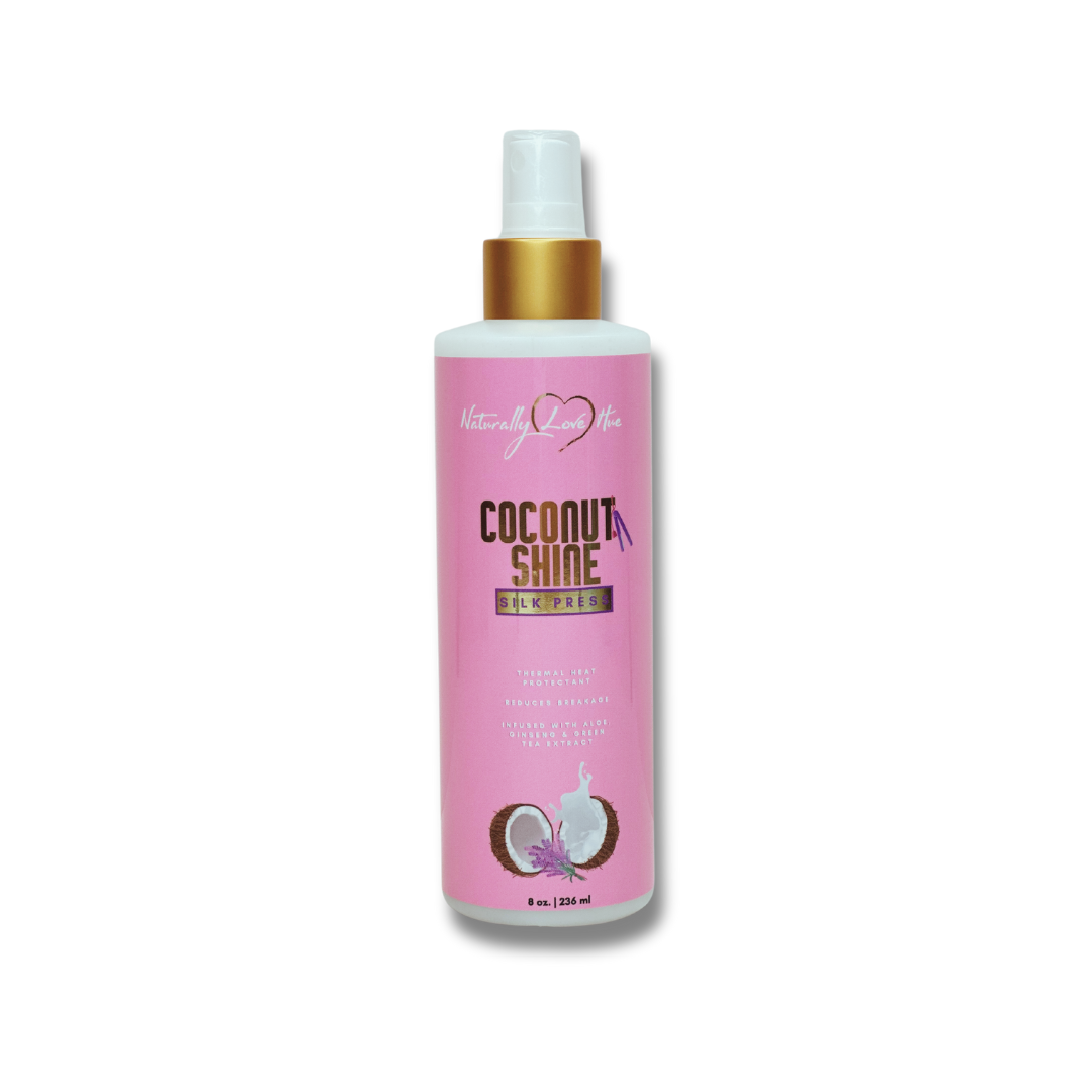 Coconut Shine  Silk Press