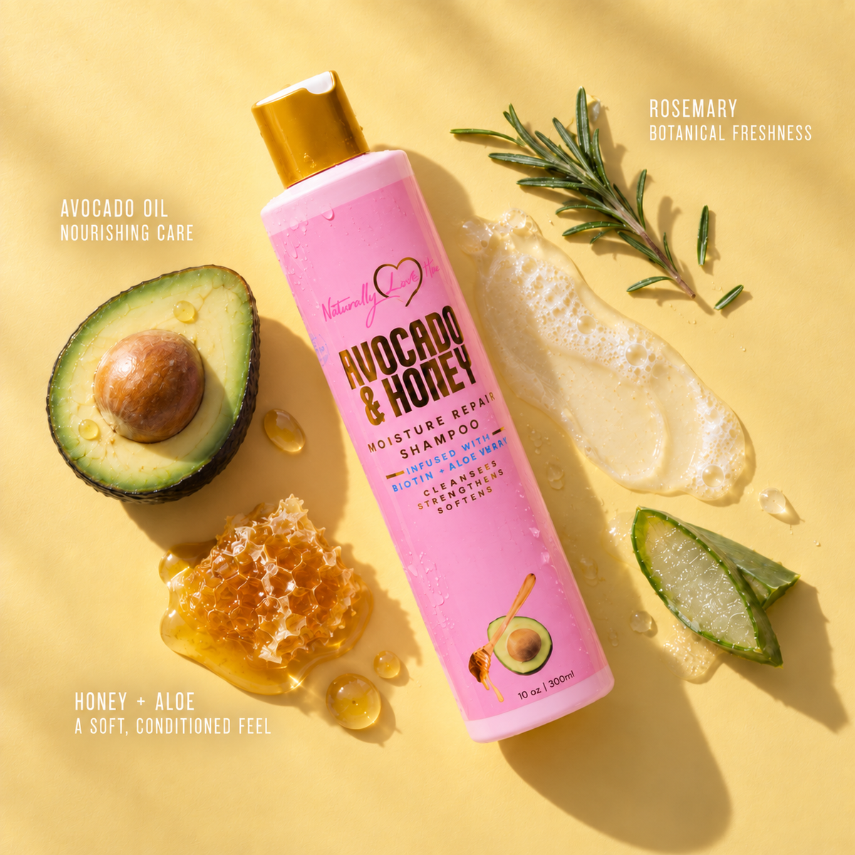 Avocado and Honey Moisture Repair Shampoo