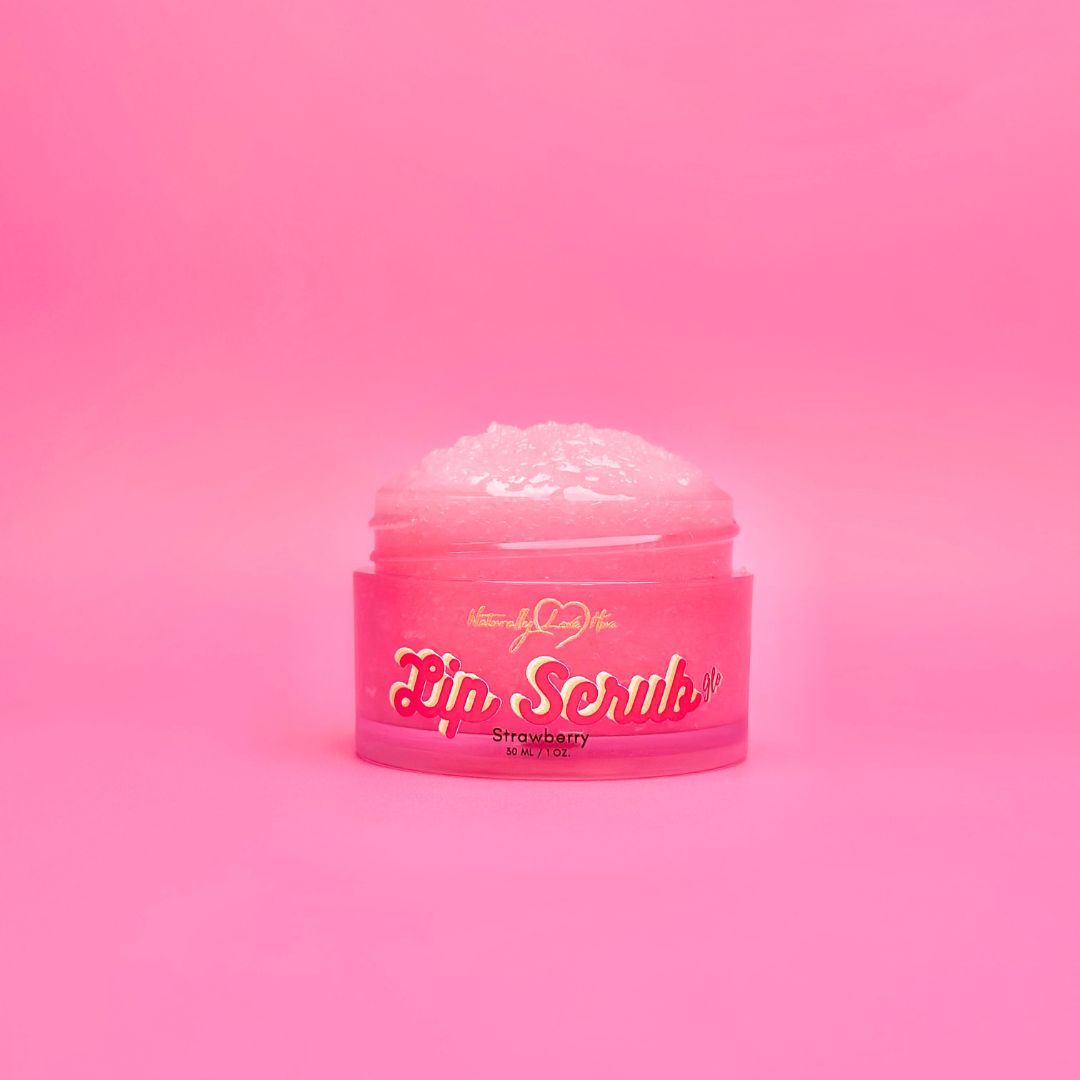 Strawberry Glo 4-Piece Lip Scrub Set