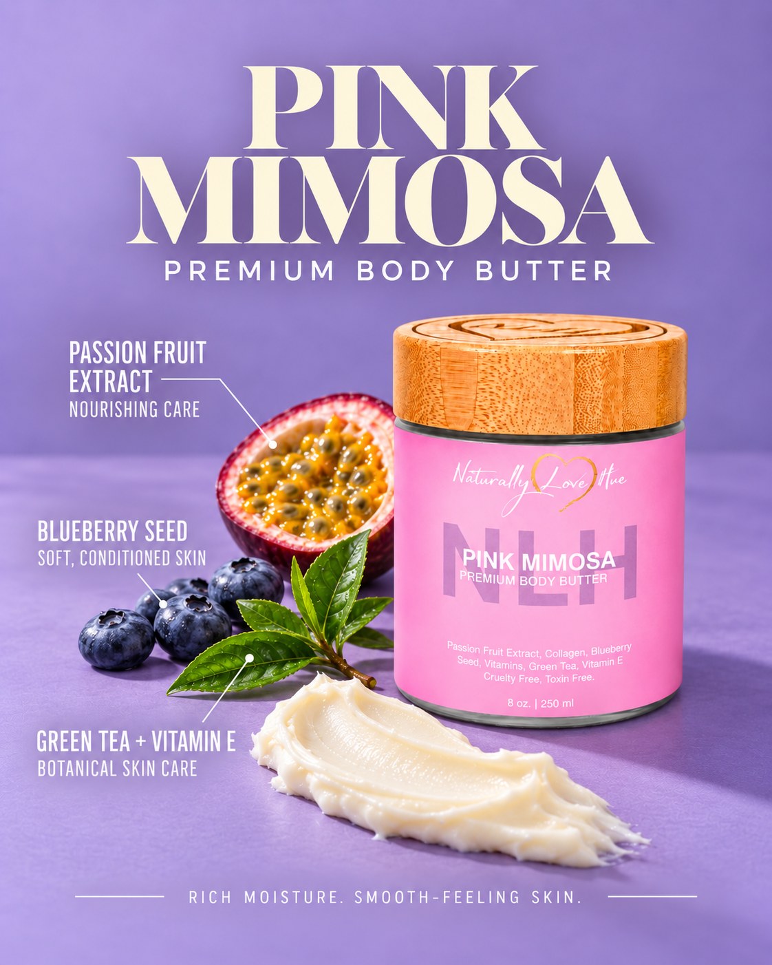 Pink Mimosa Whipped Body Butter