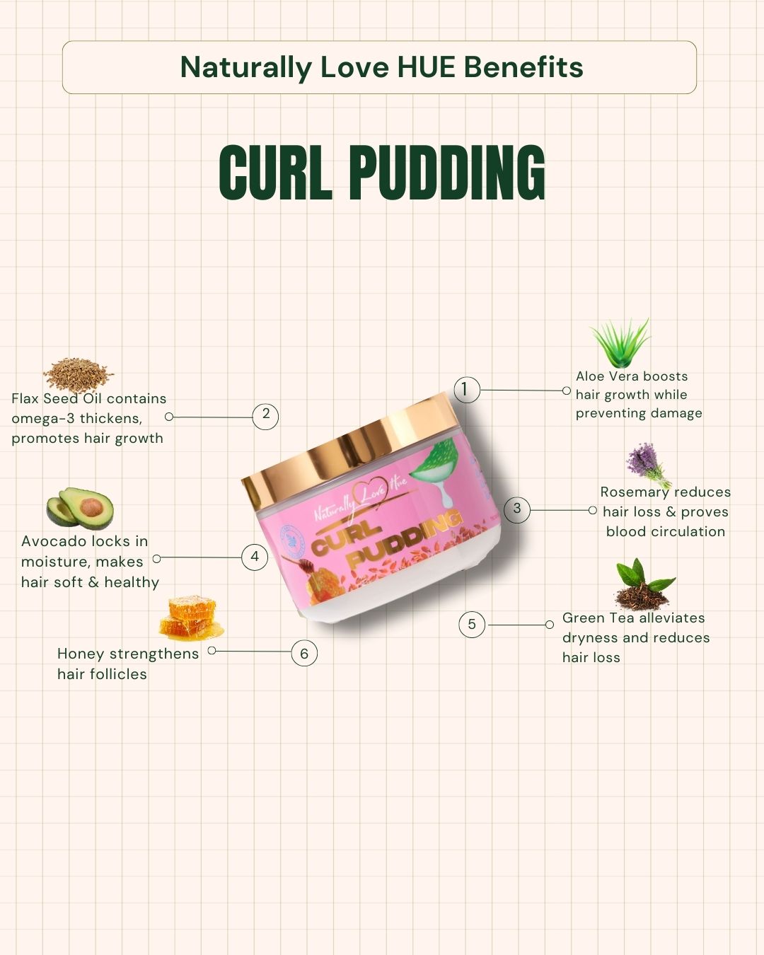 Curly Pudding Curl Pudding | Naturally Love Hue